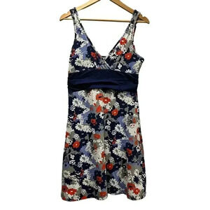 Patagonia Women's Floral Margot Casual Organic Cotton Blend Dress‎ M